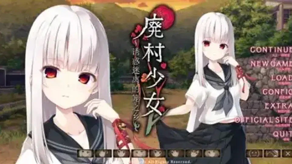 废村少女角色立绘画面