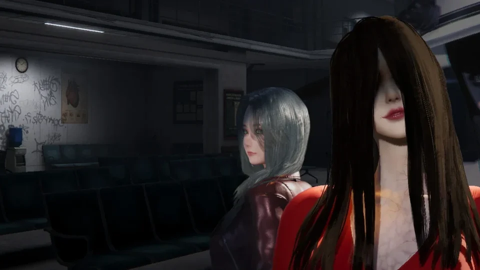 女鬼的深入治疗角色立绘画面